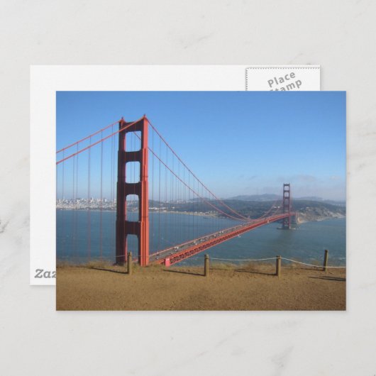 Golden Gate Briefkaart (Voorkant / Achterkant)