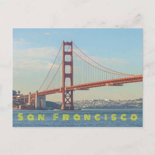 Golden Gate Briefkaart (Voorkant)