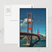 Golden Gate Briefkaart (Voorkant / Achterkant)