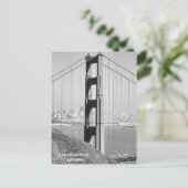 Golden Gate-brug Briefkaart (Staand voorkant)
