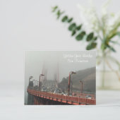 Golden Gate-brug Briefkaart (Staand voorkant)