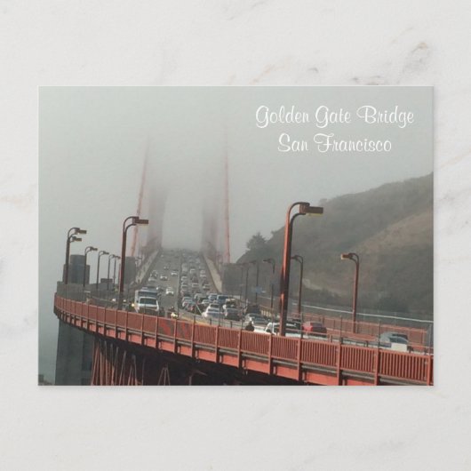 Golden Gate-brug Briefkaart (Voorkant)