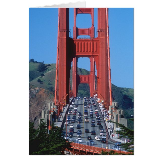 Golden Gate-brug en Baai van San Francisco (Voorkant)