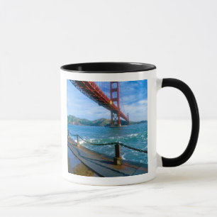 Golden Gate-brug en Baai van San Francisco Mok