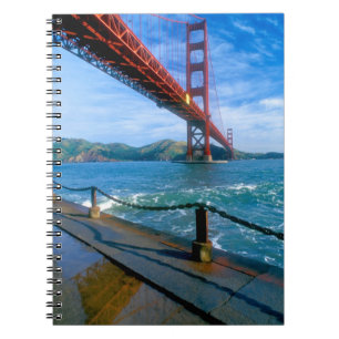 Golden Gate-brug en Baai van San Francisco Notitieboek