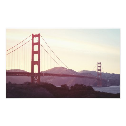 Golden Gate brug Foto Afdruk (Voorkant)