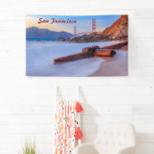 Golden Gate-brug in San Francisco, Baker Beach Spandoek (Insitu)