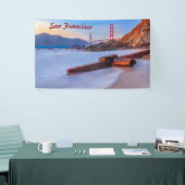 Golden Gate-brug in San Francisco, Baker Beach Spandoek (Beurs)