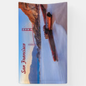 Golden Gate-brug in San Francisco, Baker Beach Spandoek (Verticaal)