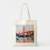 Golden gate-brug kussen tote bag (Achterkant)