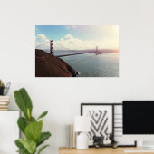 Golden Gate-brug Poster (Thuiskantoor)