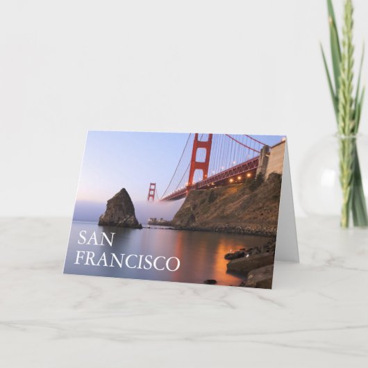 Golden Gate-brug | San Francisco Bedankt (Voorkant)