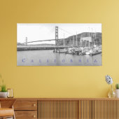 Golden Gate Canvas Afdruk (Insitu (Woonkamer))