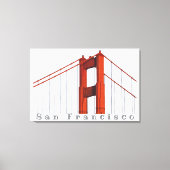 Golden Gate Canvas Afdruk (Voorkant)