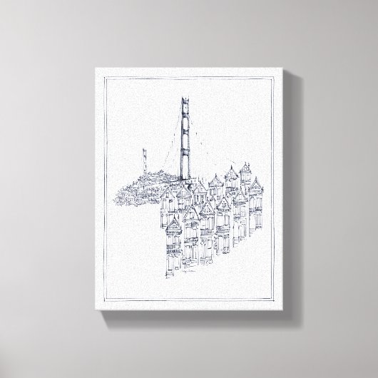 Golden Gate Canvas Afdruk (Voorkant)