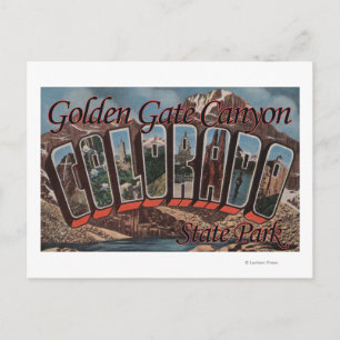 Golden Gate Canyon State Park, Colorado Briefkaart