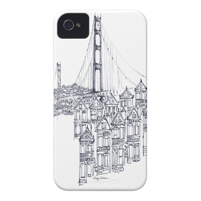 Golden Gate Case-Mate iPhone Case (Achterkant)
