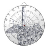 Golden Gate Dartbord (Voorkant)