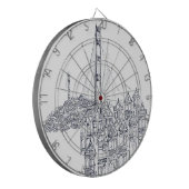 Golden Gate Dartbord (Voorkant Links)