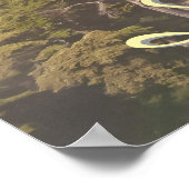 Golden Gate en mist Poster (Hoek)