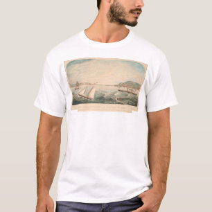 Golden Gate Entrance to San Francisco (0642A) T-shirt