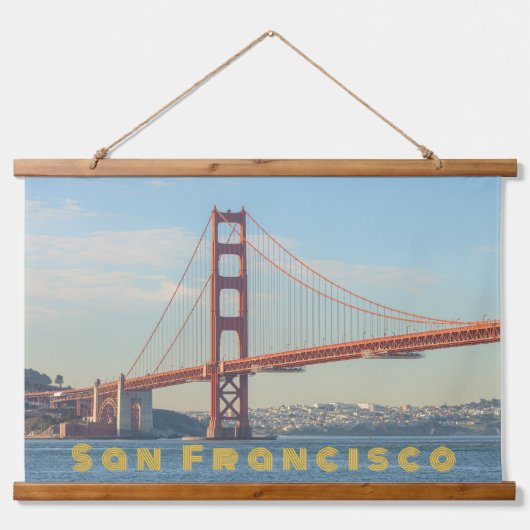 Golden Gate Hangend Wandkleed (Voorkant)
