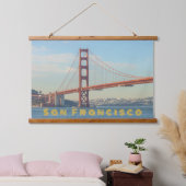 Golden Gate Hangend Wandkleed (Slaapkamer)