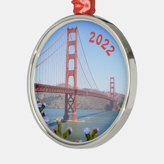 Golden Gate Holiday Ornament (Links)