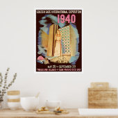Golden Gate International Exposition 1940 Poster (Keuken)