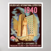 Golden Gate International Exposition 1940 Poster (Voorkant)