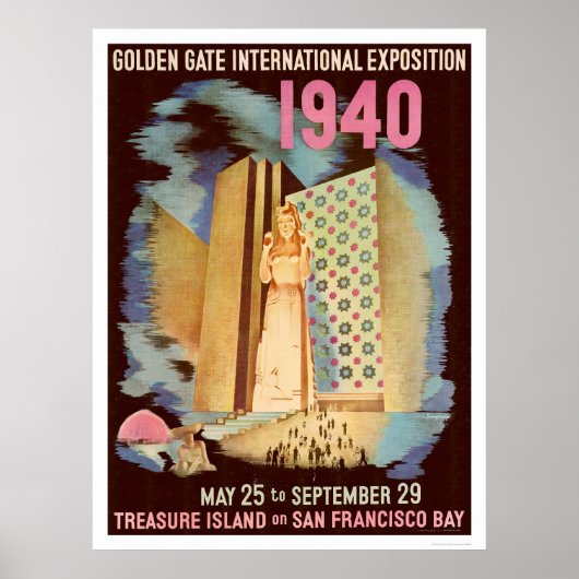 Golden Gate International Exposition 1940 Poster (Voorkant)