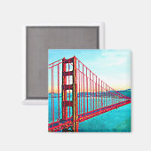 Golden Gate Magneet (Voorkant / Achterkant)