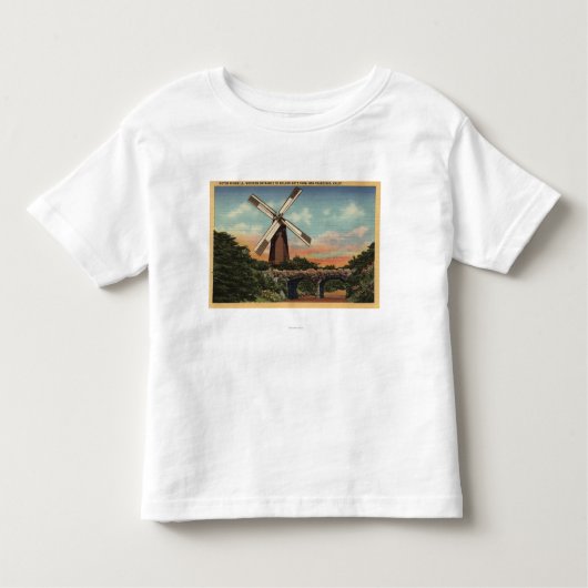 Golden Gate Park, de Nederlandse Windmolen Kinder Shirts (Voorkant)
