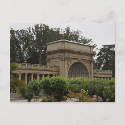 Golden Gate Park Music Cursus #2 Briefkaart (Voorkant)