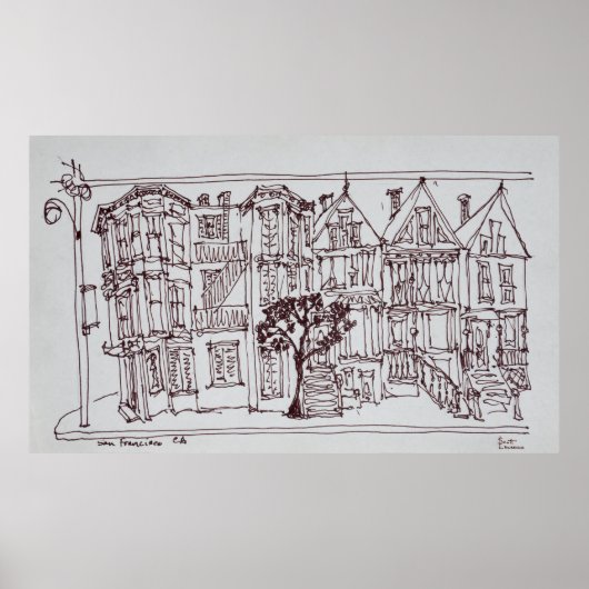 Golden Gate Park | San Francisco, Californië Poster (Voorkant)