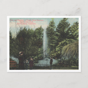 Golden Gate Park, San Francisco Haight Street 1912 Briefkaart