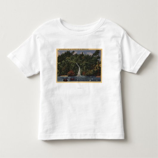 Golden Gate Park, Stow Lake, Huntington Herfsten Kinder Shirts (Voorkant)