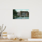 Golden Gate Park Strawberry Hill Lookout Uitzicht Poster (Keuken)