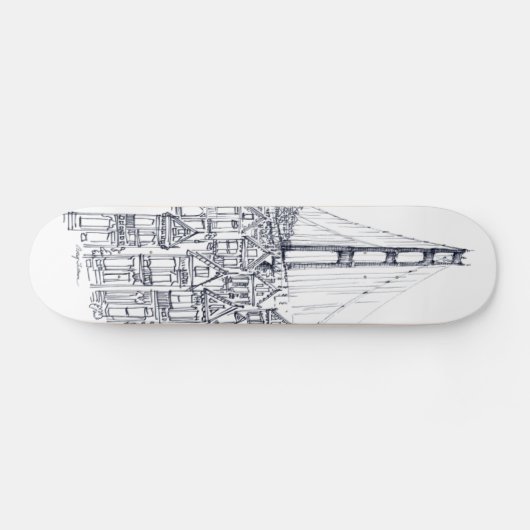 Golden Gate Persoonlijk Skateboard (Horizontaal)