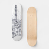 Golden Gate Persoonlijk Skateboard (Voorkant)
