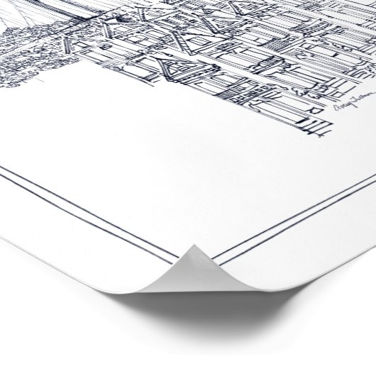 Golden Gate Poster (Hoek)