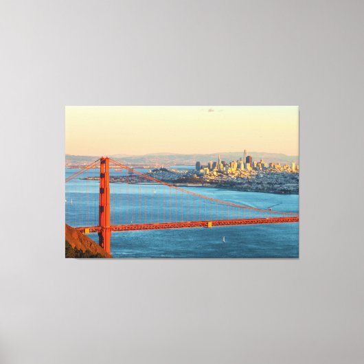 Golden Gate San Francisco Canvas Afdruk (Voorkant)