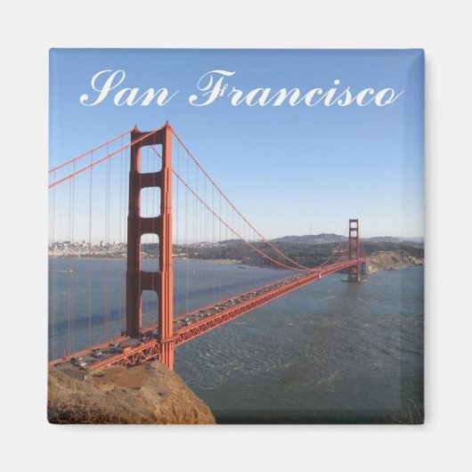 Golden Gate, San Francisco Magnet (Voorkant)