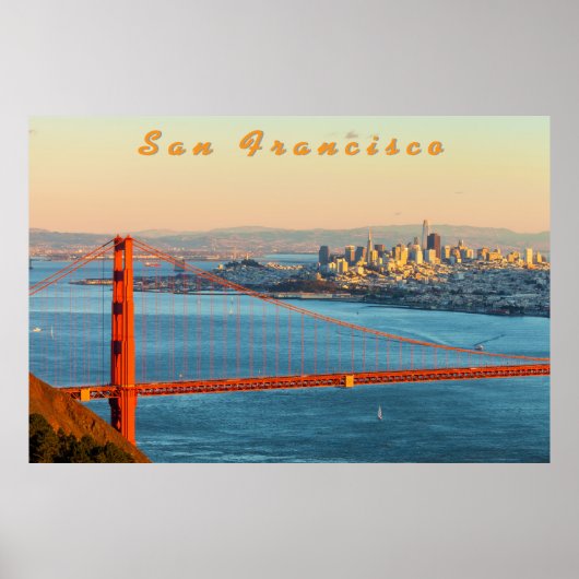 Golden Gate San Francisco Poster (Voorkant)