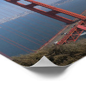 Golden Gate San Francisco Verenigde Staten Poster (Hoek)
