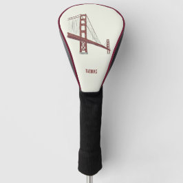 Golden Gate San Fransisco Golf Head Golfheadcover
