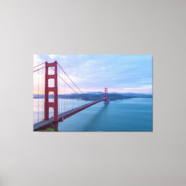 Golden Gate Sunrise Canvas Afdruk