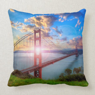 Golden Gate Sunrise Kussen