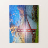 Golden Gate Sunrise Legpuzzel (Verticaal)