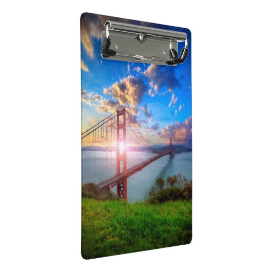 Golden Gate Sunrise Mini Klembord (Schuin)